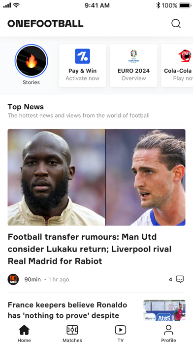 Screenshot #6 for OneFootball - Soccer Scores