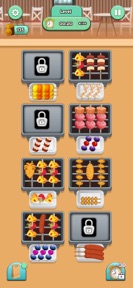 Skewer Sort Food Puzzle Game screenshot