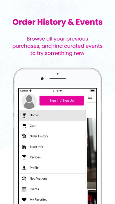 Parlour Wine and Spirits Screenshot