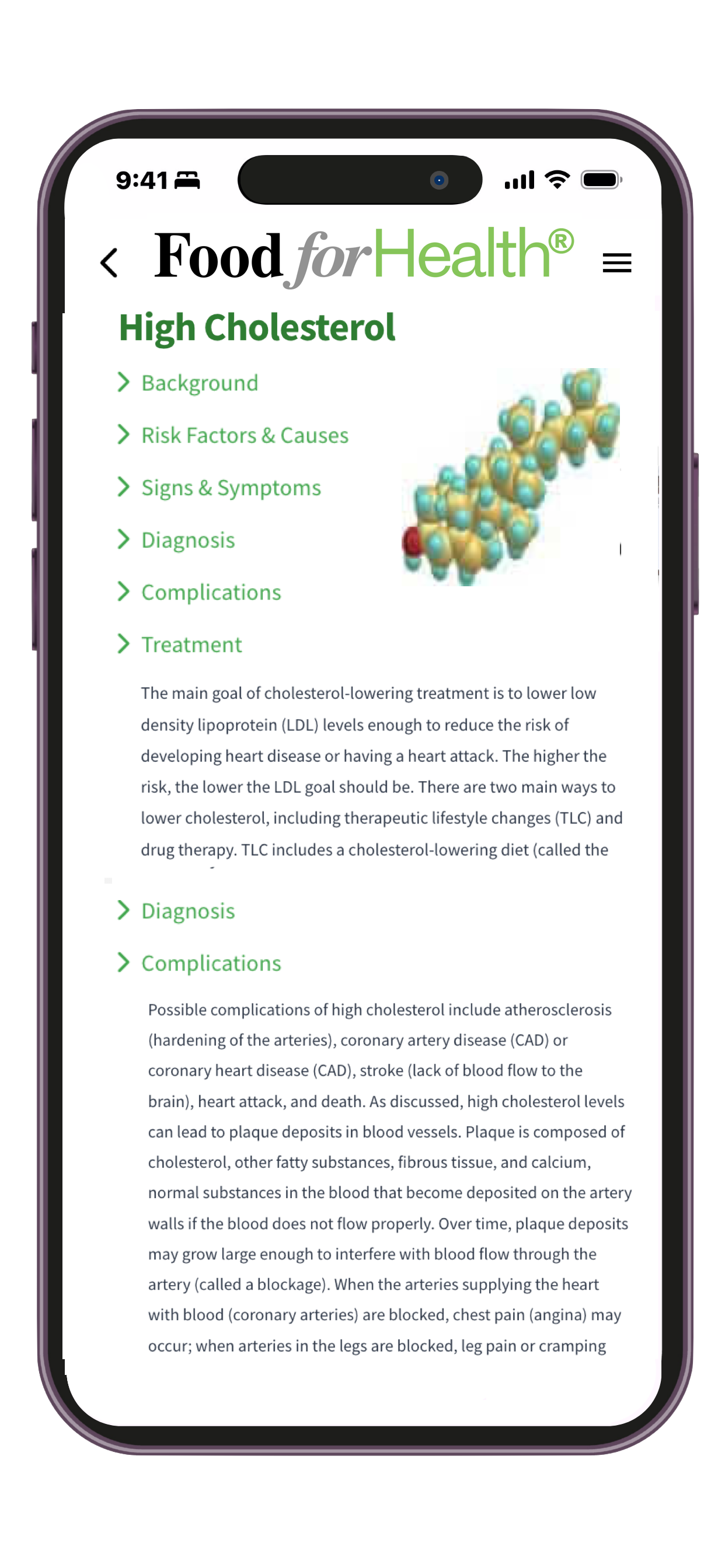 Food For Health® screenshot 5