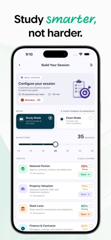 PSI Prep App - Test screenshot