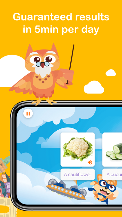 Holy Owly Languages for kids Screenshot