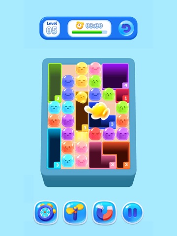 Drop the Jelly - Hole Away 3D iPad screenshot