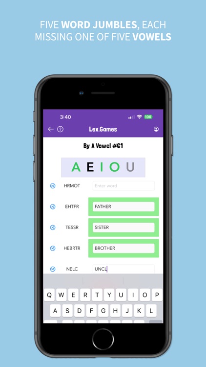 Lex.Games: Daily Word Games screenshot-3