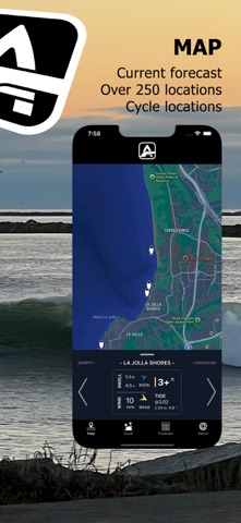 A-Frame: Surf Forecast screenshot
