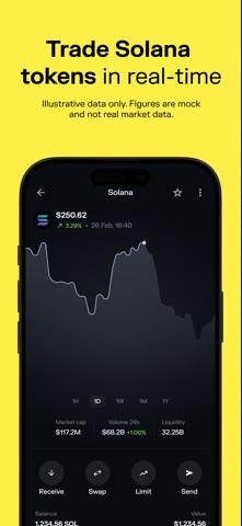 Solflare: Solana Crypto Wallet iPhone screenshot 5