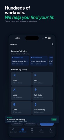 Rackd Life: Workout Challenges Screenshot 2 of 8
