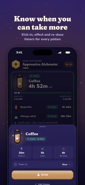 Potionkeep: Med & Vitamin Log screenshot 3
