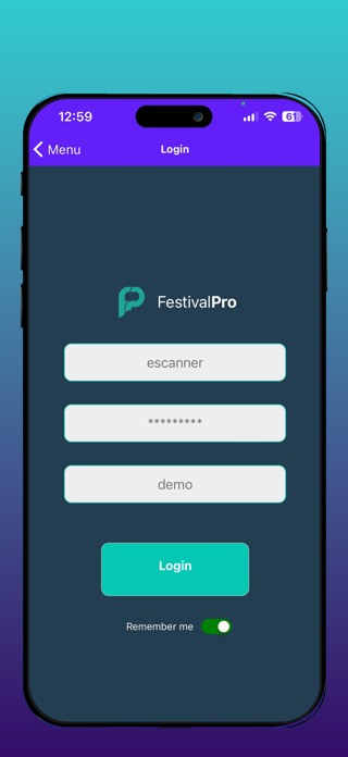 Festival Pro Scanner Screenshot 1 of 4