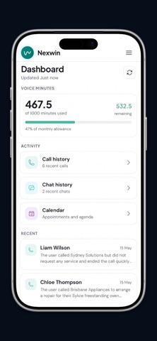 Nexwin AI screenshot