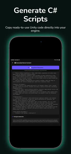 GameForge AI: Code & Build screenshot 2