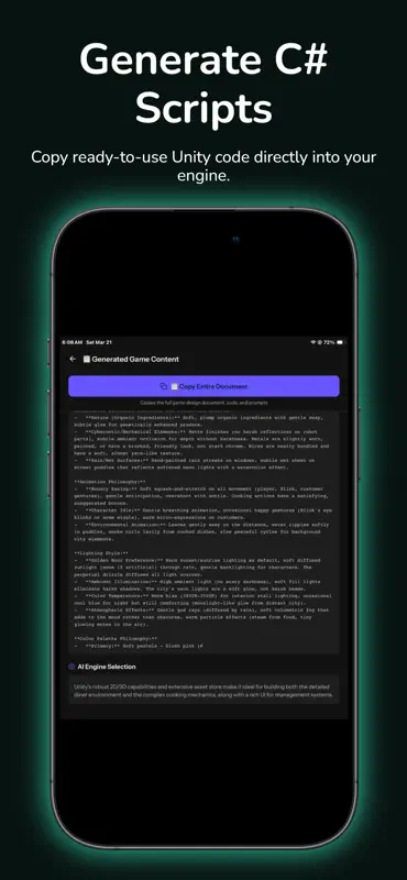 GameForge AI: Code & Build screenshot 2 of 4