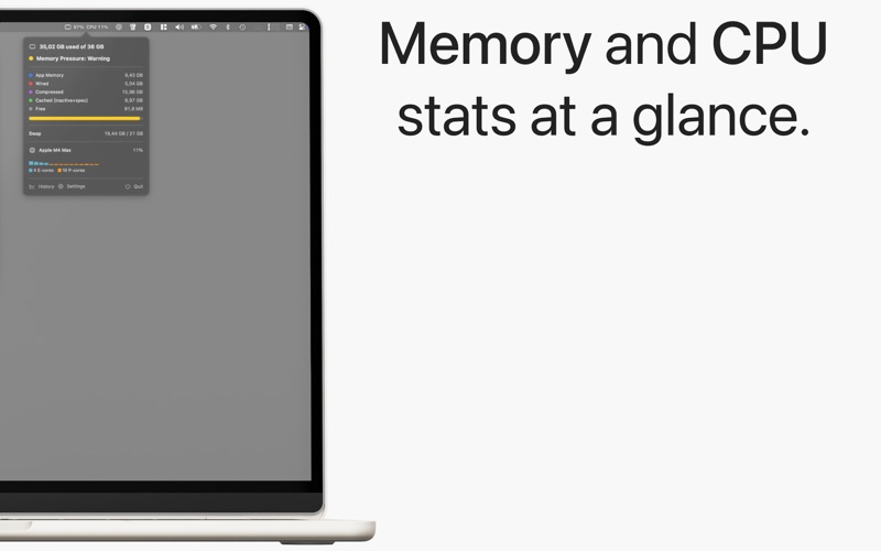 Memory Monitor™ iPhone screenshot