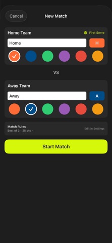 VolleyScore PRO Screenshot 5 of 5