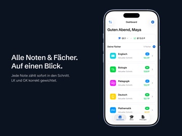 Abipilot - Notenrechner & Abi iPad screenshot