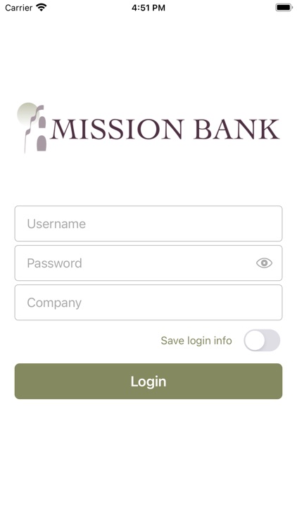 Mission Bank Business mRDC