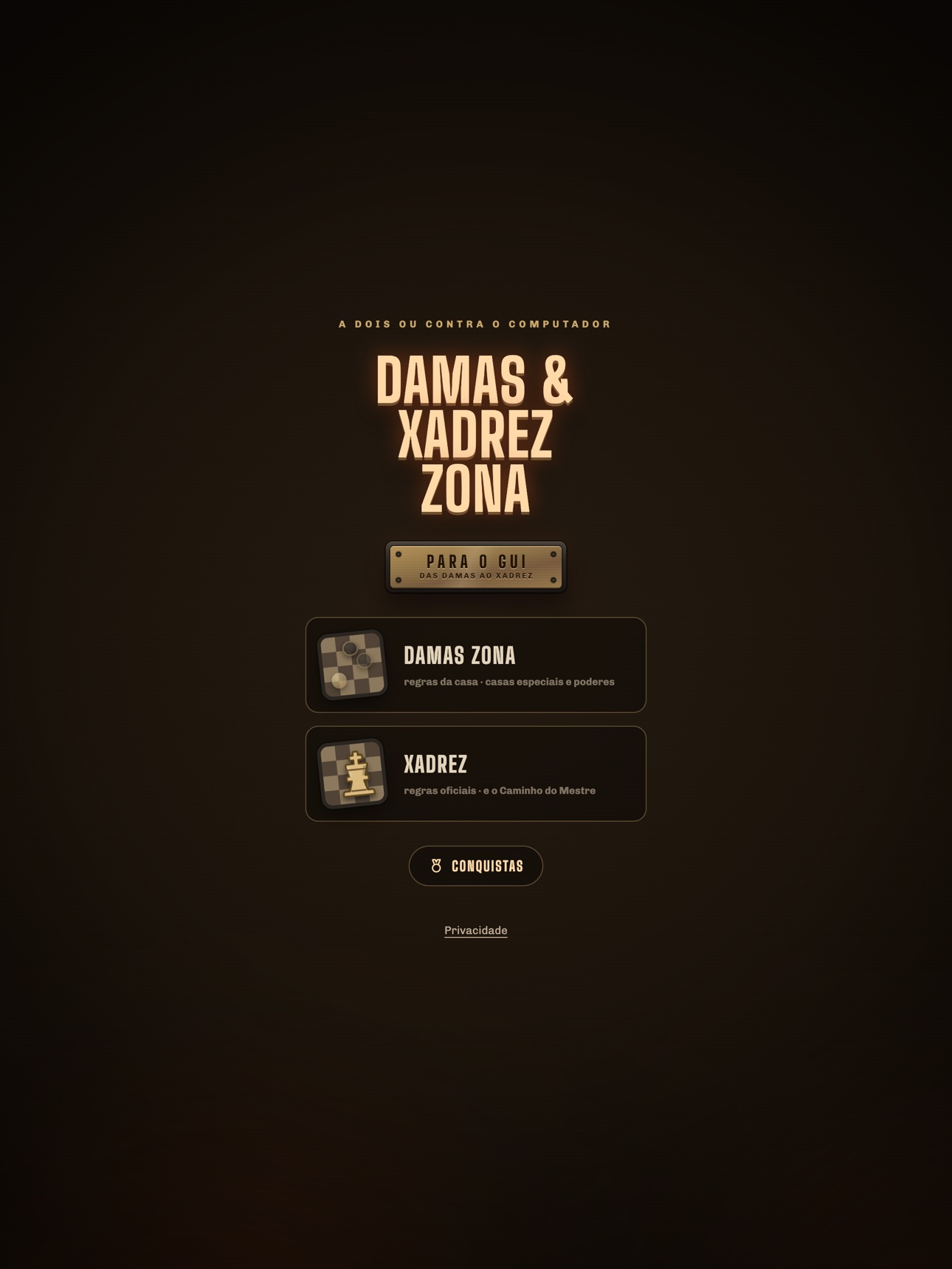 Screenshot 8 of Damas & Xadrez Zona