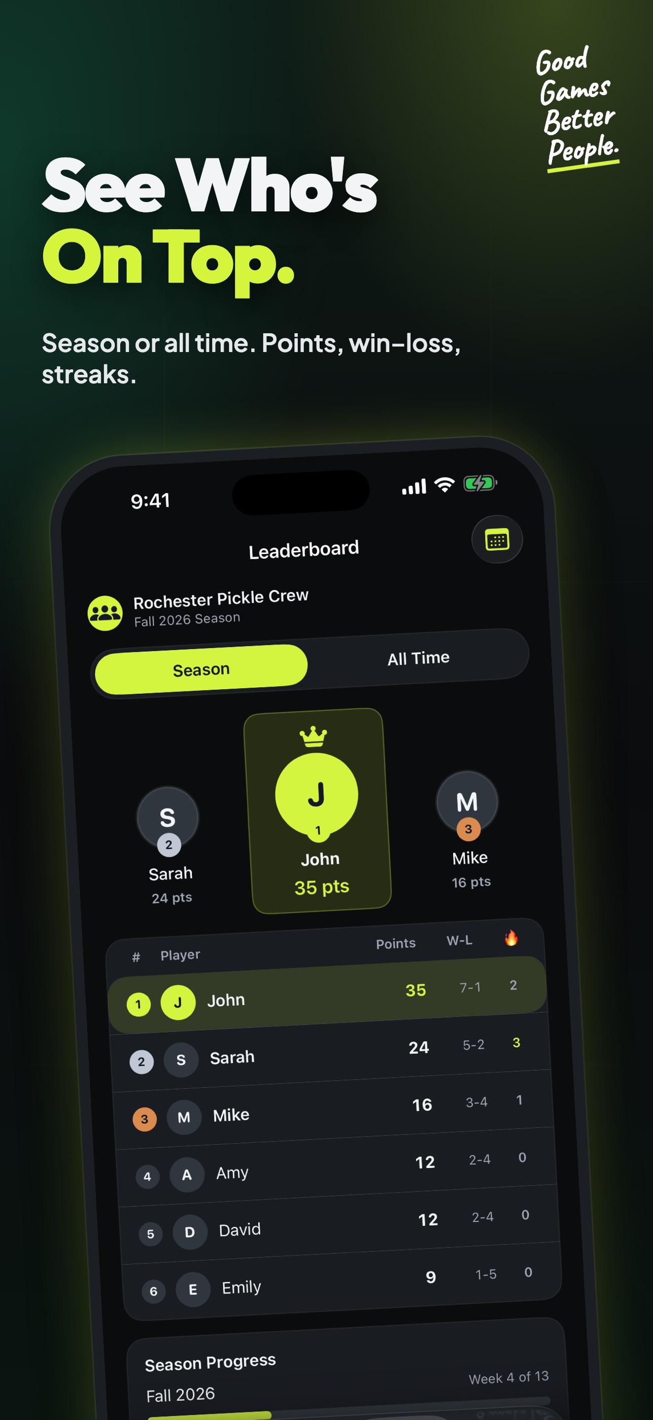 Screenshot 3 of PickleCrew: Pickleball Scores