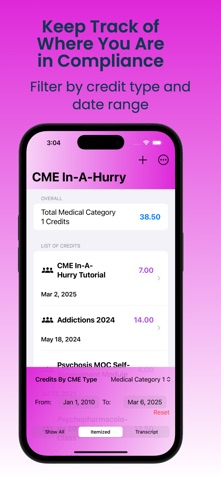 CME In-A-Hurry Screenshot 4 of 5