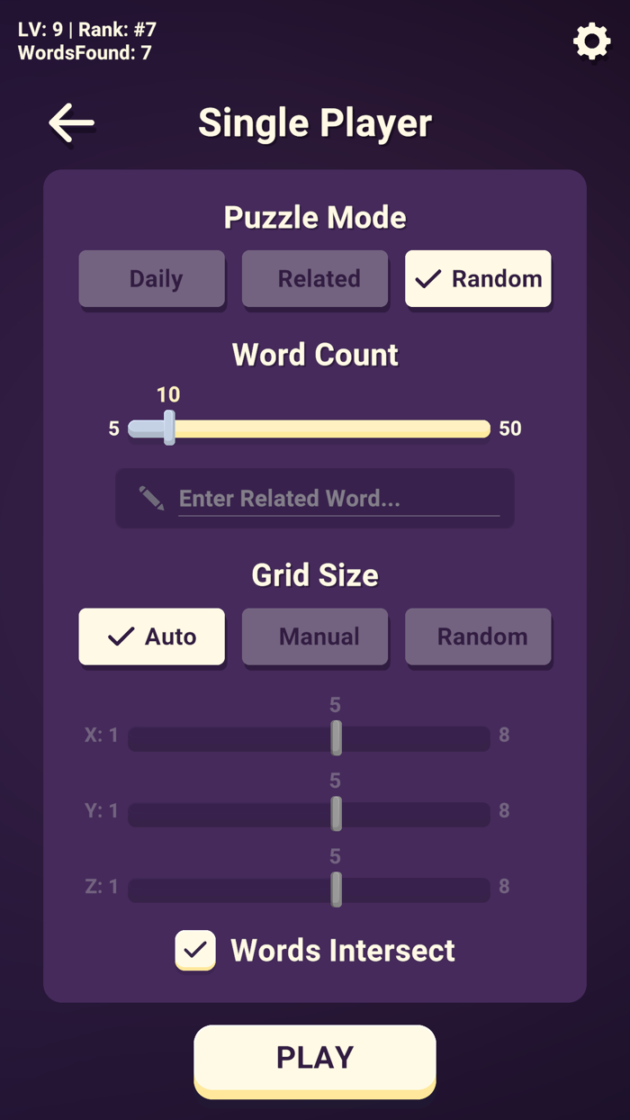 Word Cube - 3D Word Search