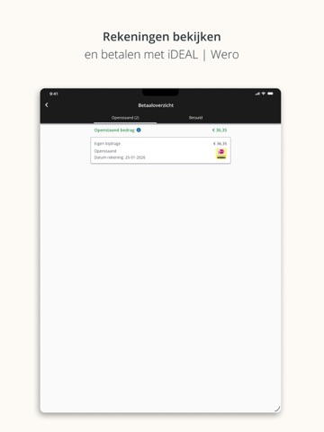 MijnSZVK iPad screenshot 6