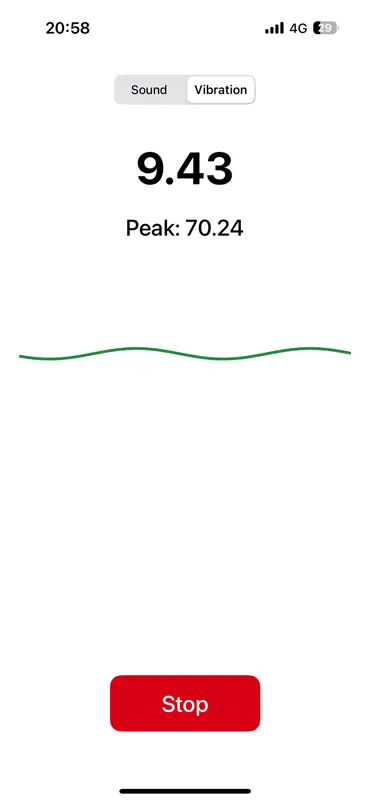 Sound and Vibration Meter screenshot 2 of 2
