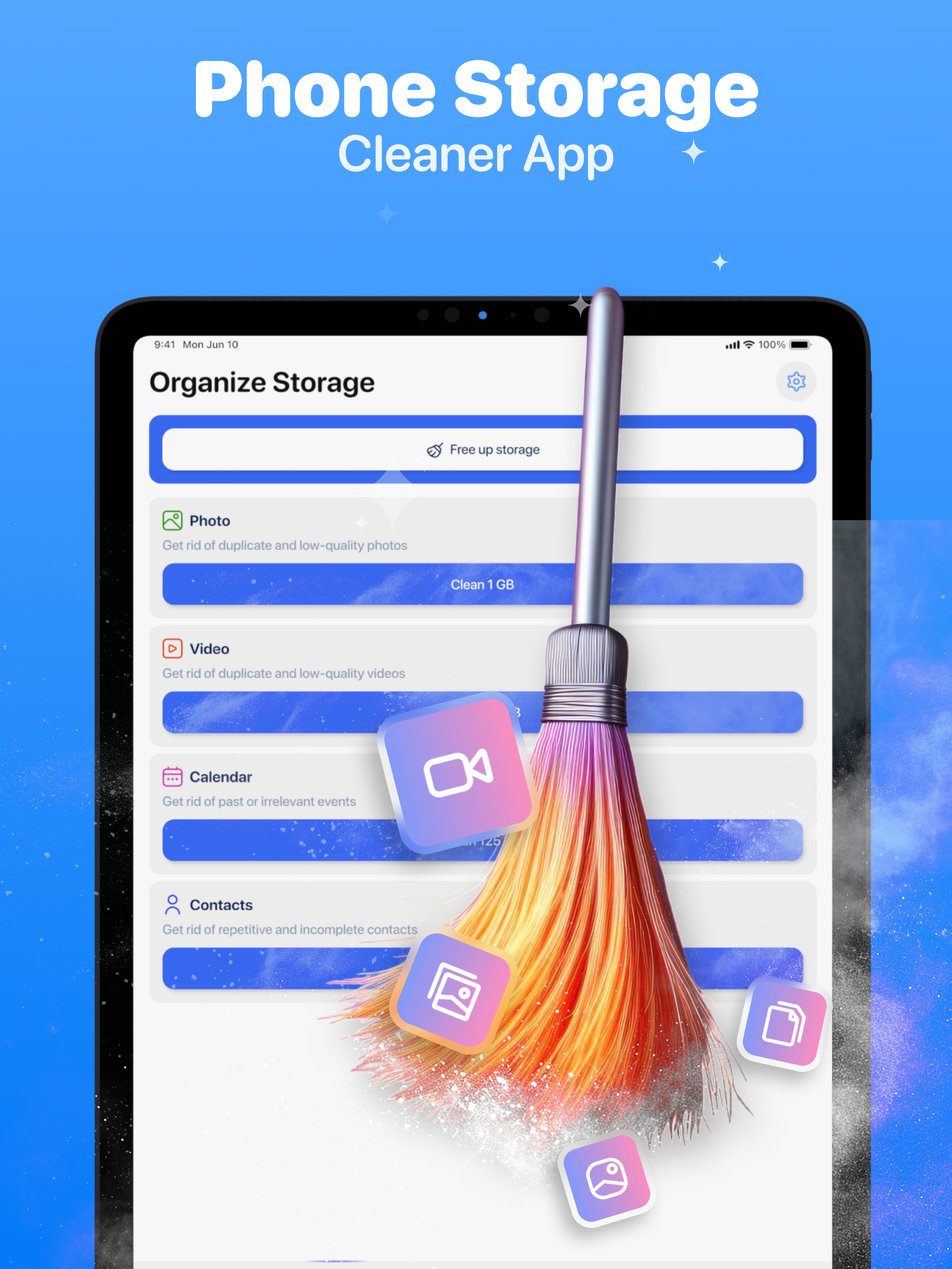 Clean Up Storage・Phone Cleaner