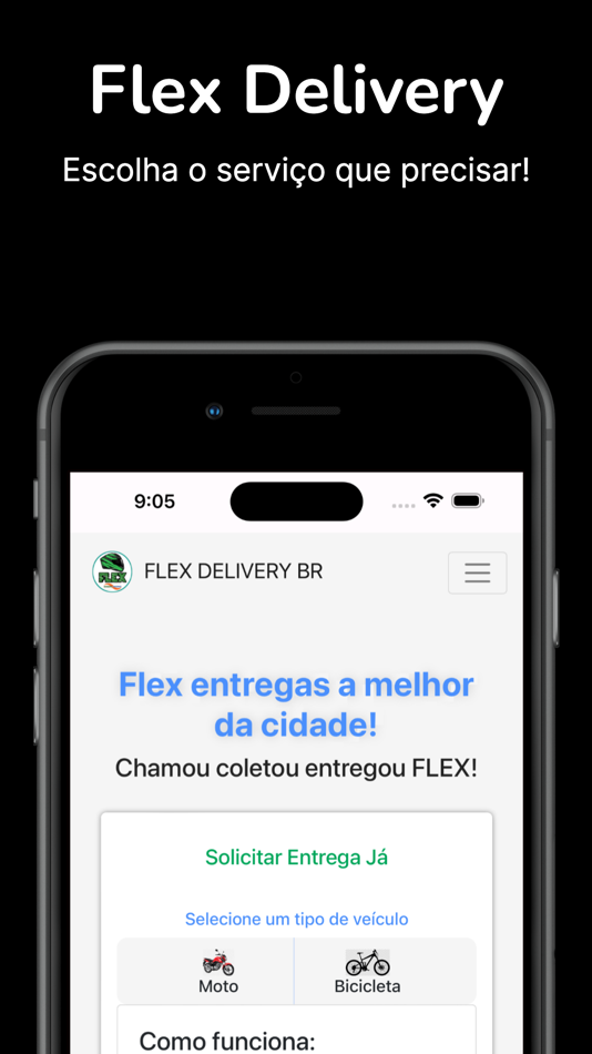 #1. Flex Delivery (iOS) 由: Carvs Sistemas e Serviços de Computação em Nuvem LTDA