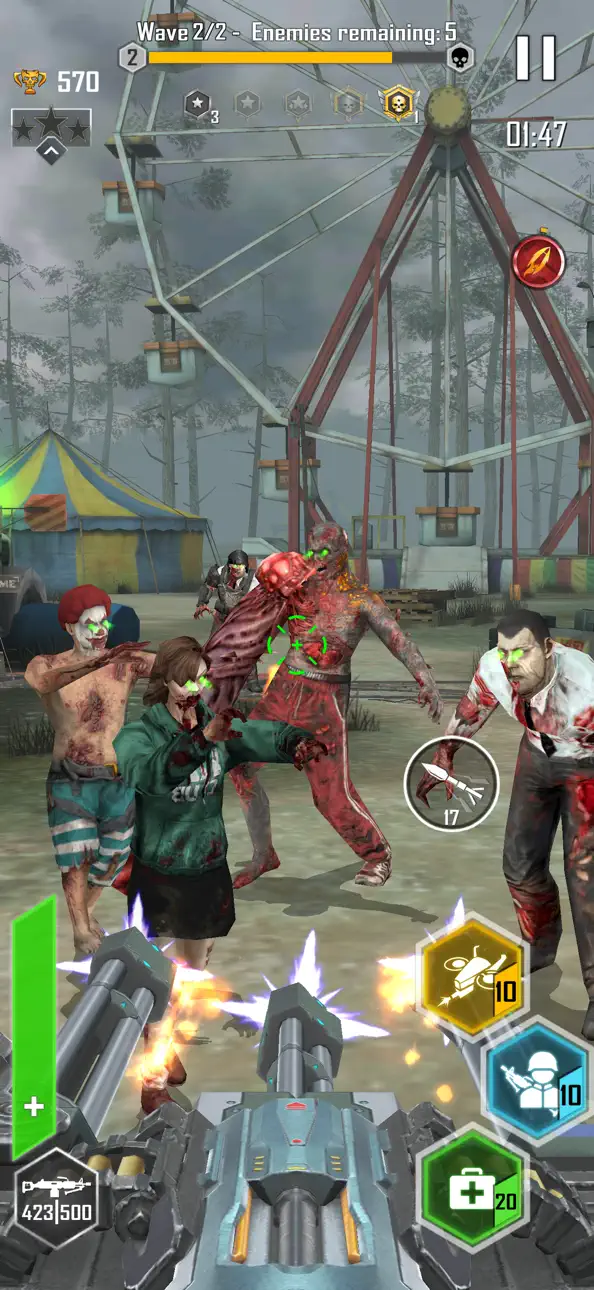 Zombie Hunter: Shoot or Dead Hack screenshot 3 - iOS game interface
