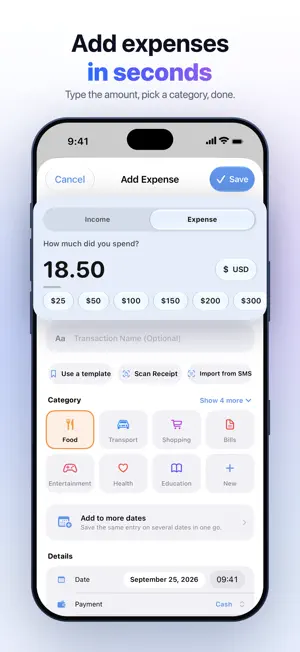 Spendry: Budget & Debt Payoff screenshot 4