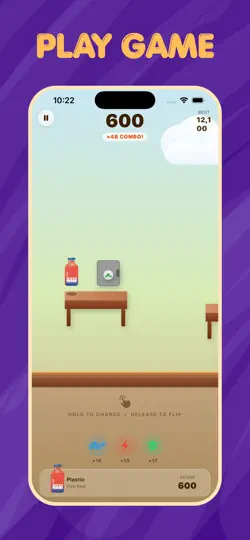 Captura de pantalla de FlipGamer - Tap To Jump! en iPhone 3