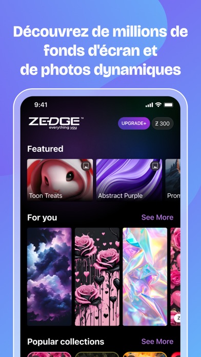 Screenshot #1 pour ZEDGE™ - Fonds d'écran