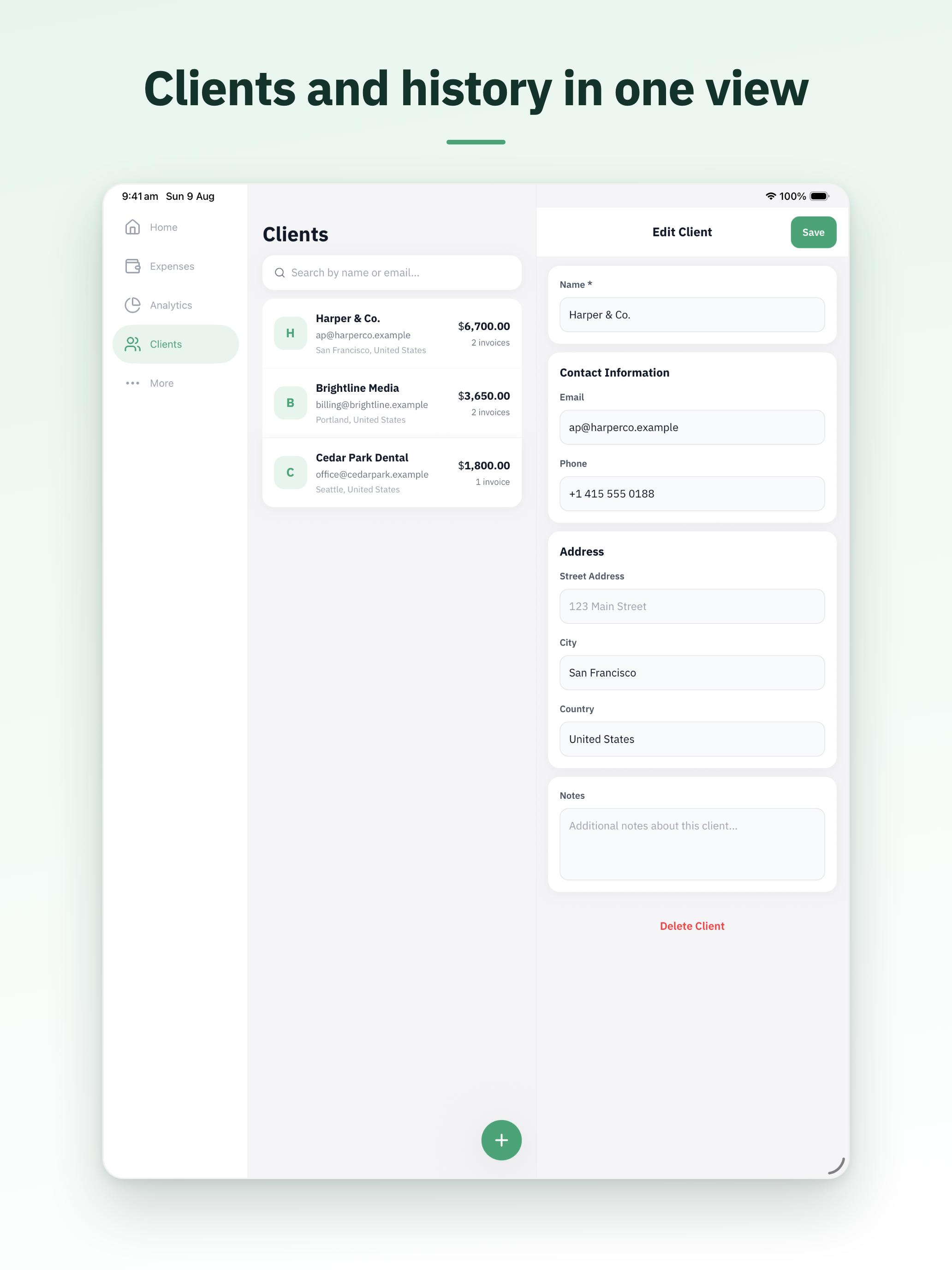 Invoia: Invoice Maker & Quote screenshot 9