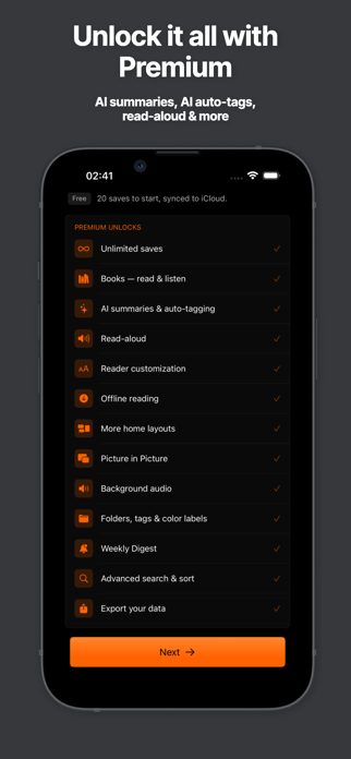 Read Later Bookmarks: MarkSave Screenshot 9 of 9