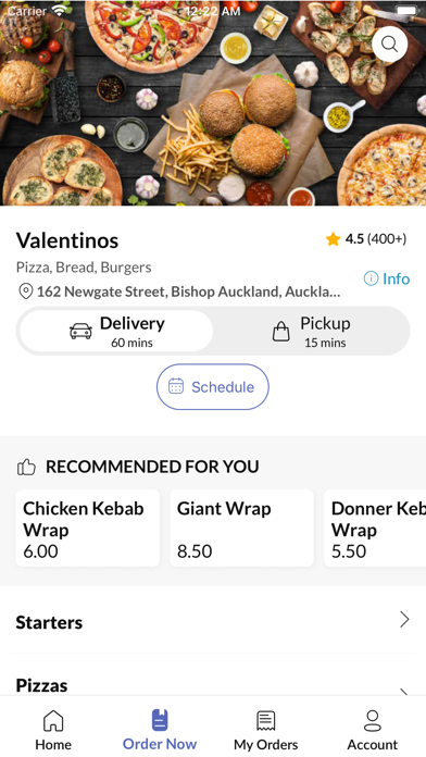 Valentinos. Screenshot