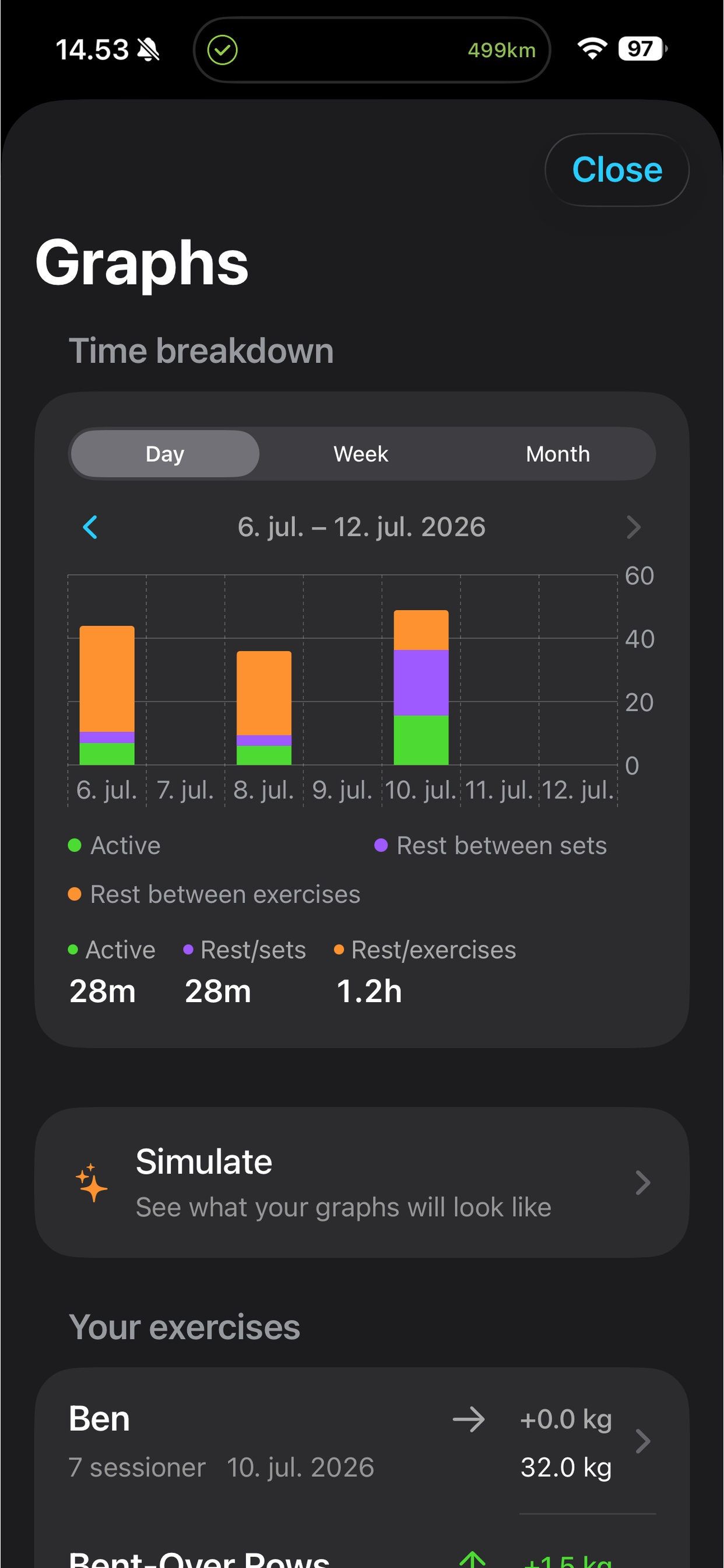 Gym Progress screenshot 8
