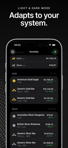 Stacker: Gold & Silver Tracker screenshot