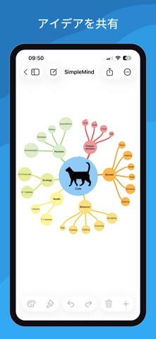 SimpleMind Pro - Mind Mapping のスクリーンショット