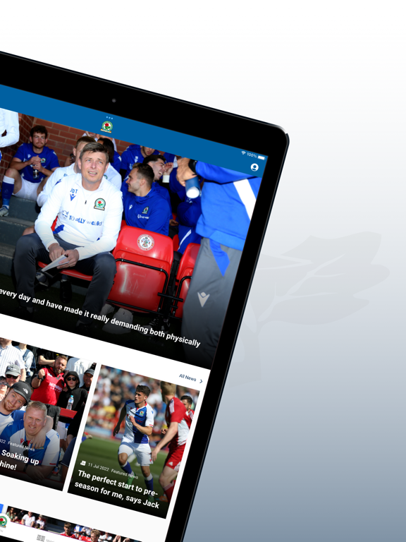 Blackburn Rovers F.C. iPad screenshot 4 - Sports app