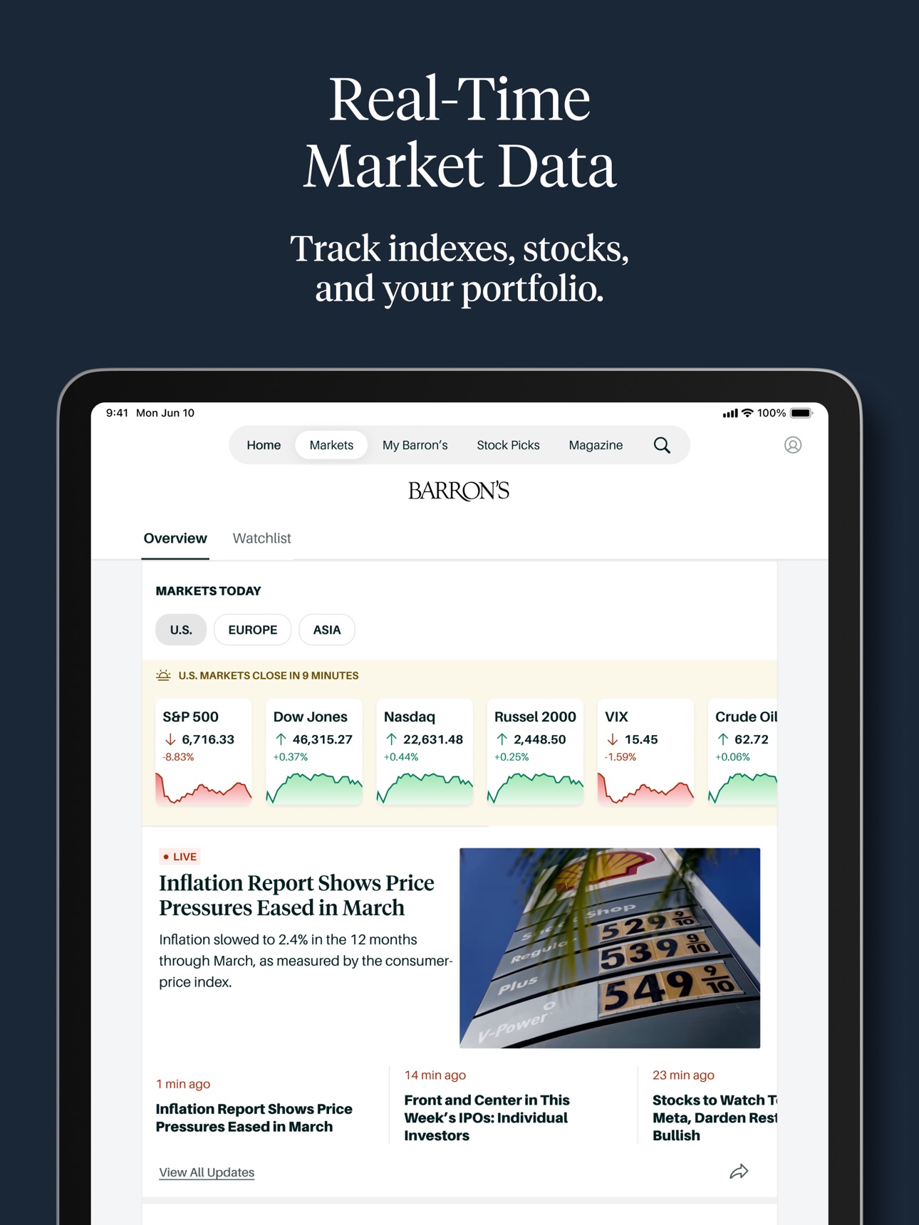 Screenshot 9 of Barron’s - Investing Insights