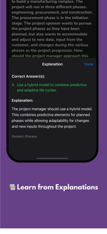 PMI-PMP Exam Practice 2026 screenshot