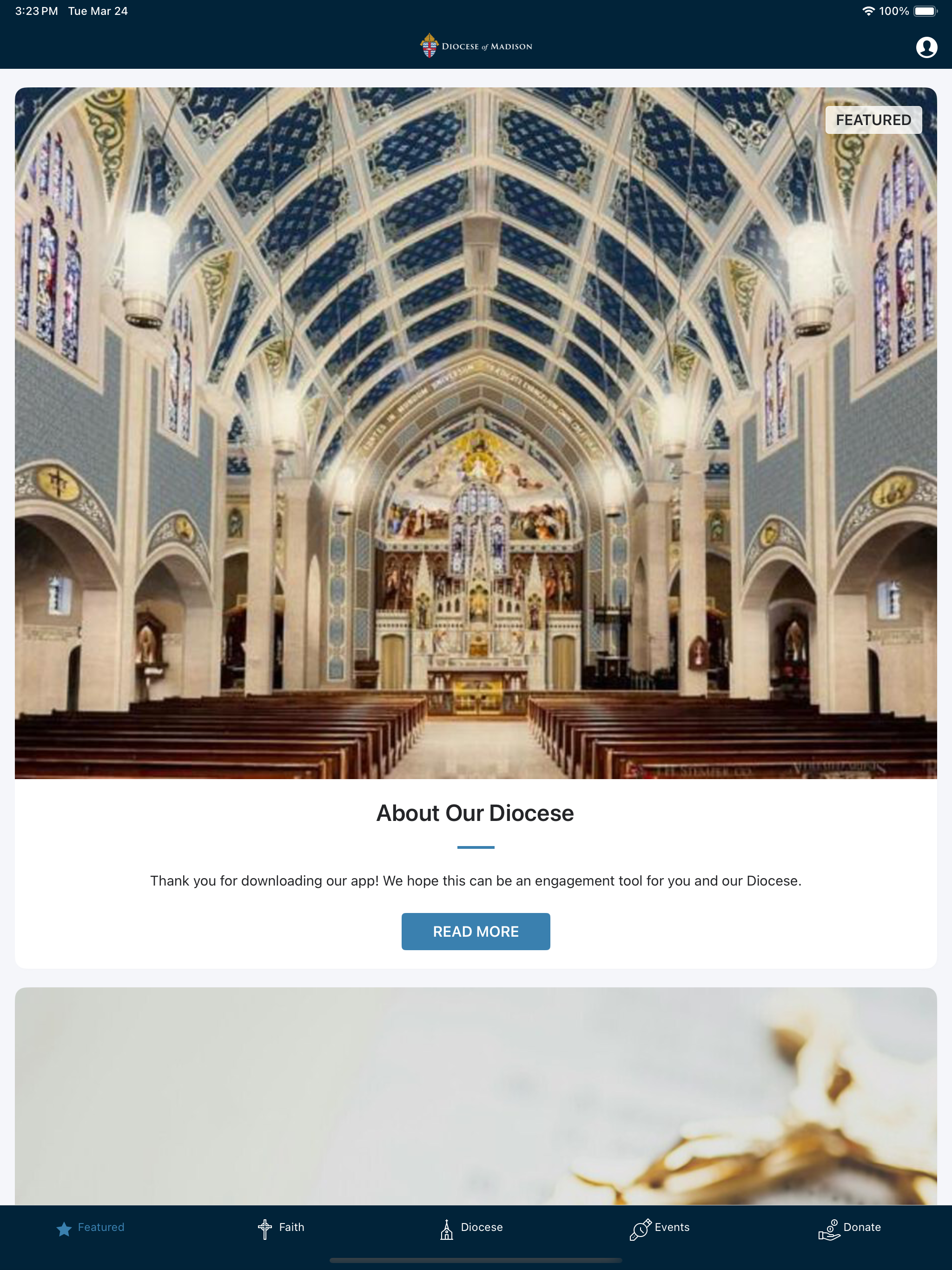 Diocese of Madison screenshot 6