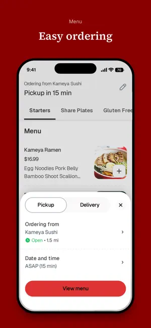 Kameya Sushi screenshot 3