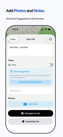 MySpot: Find My Car screenshot