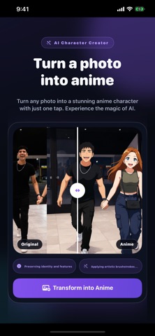 Photo to Anime AI Screenshot 2 of 5
