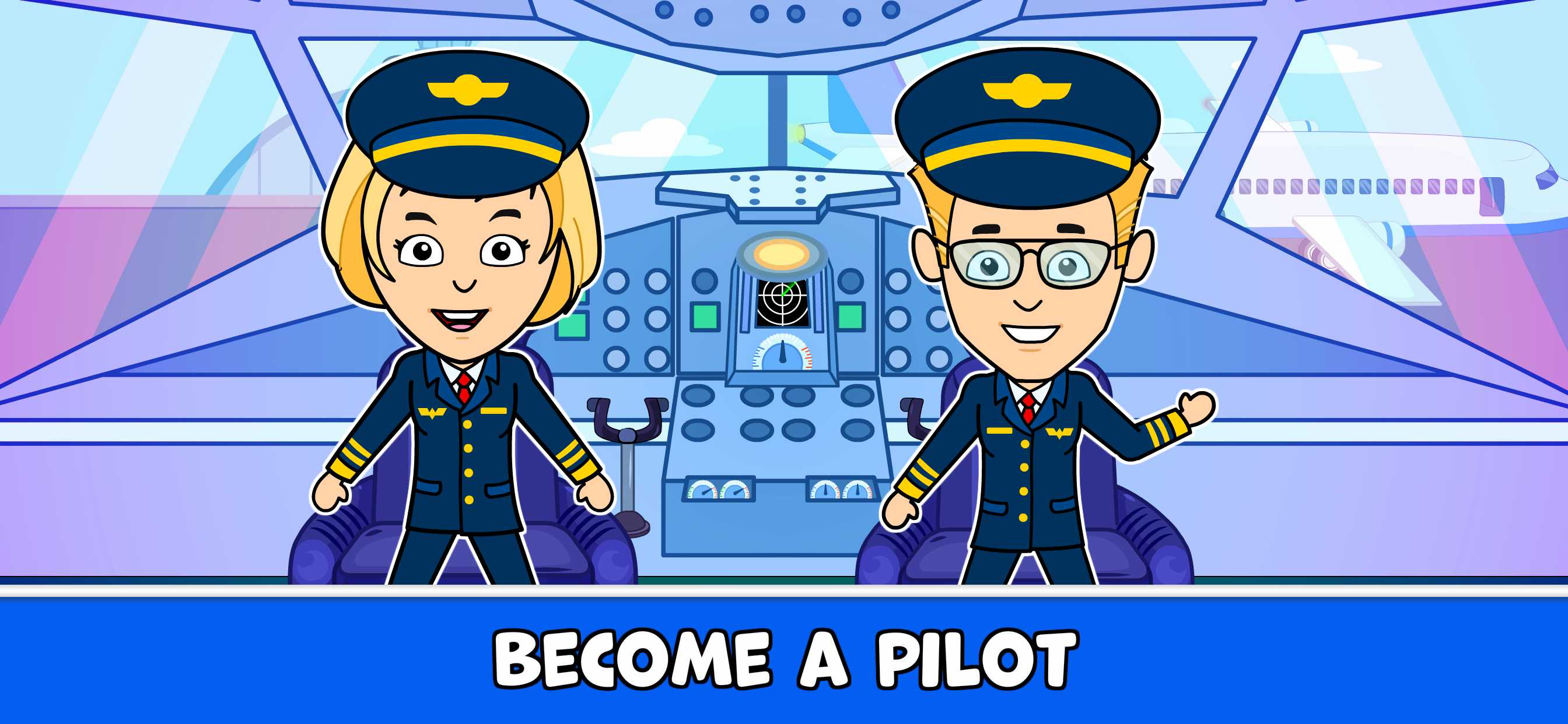 Tizi Airplane Games For Kids screenshot 4