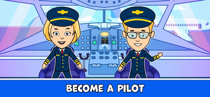 My Tizi Town Airport Games screenshot 3