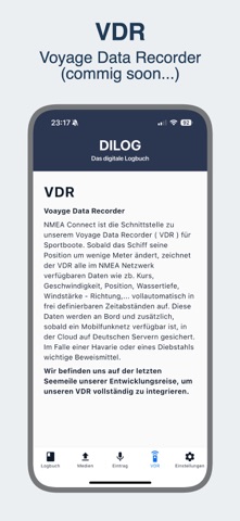 DiLog - Das digitale Logbuch screenshot