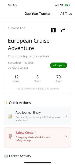 Gap Year Tracker Screenshot 3 of 5
