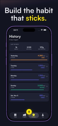 Logma: AI Calorie Tracker Screenshot 4 of 6